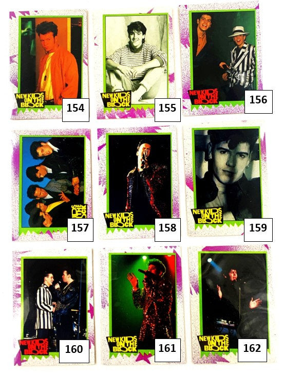 Single Cards - New Kids on the Block (#127 to 176)