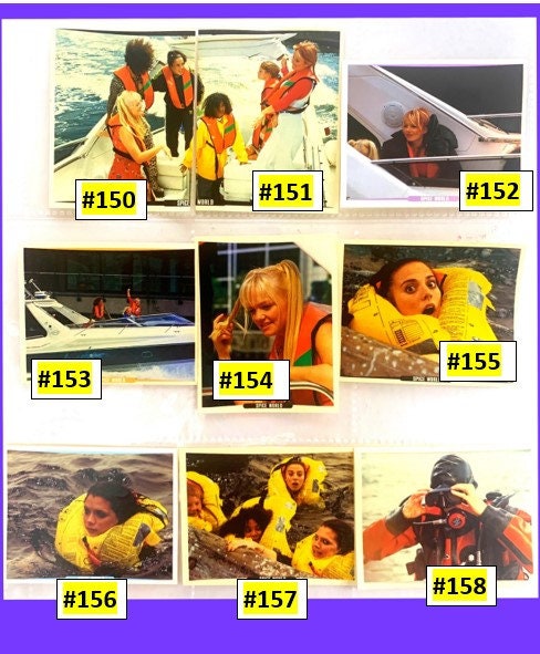 Spice Girls #141 to 210 Movie Stickers - Choose a Sticker