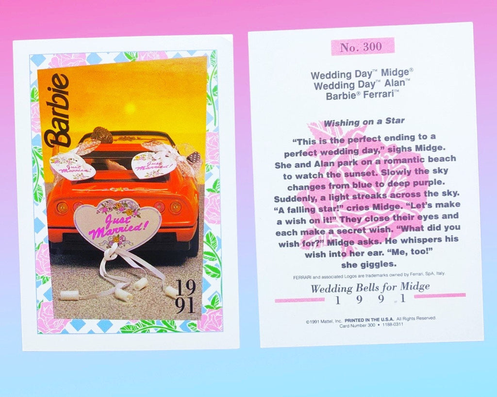 Barbie 1991 Fashion Cards (1990/91) 4 by 5 inch