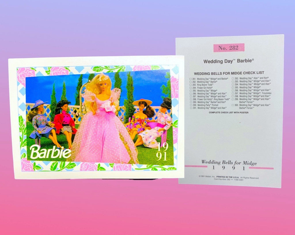 Barbie 1991 Fashion Cards (1990/91) 4 by 5 inch