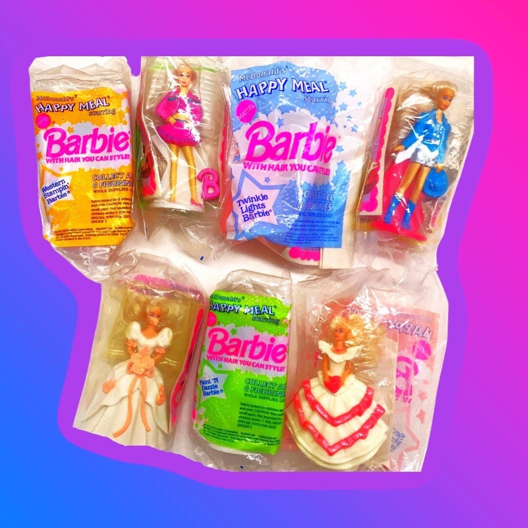 Barbie Toys 1992 Collection (Cake Topper, Birthday Gift)