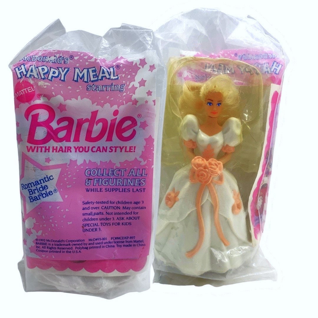 Barbie Toys 1992 Collection (Cake Topper, Birthday Gift)