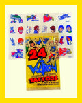 Voltron Tattoos Topps Tattoos 1 sheet (1984)