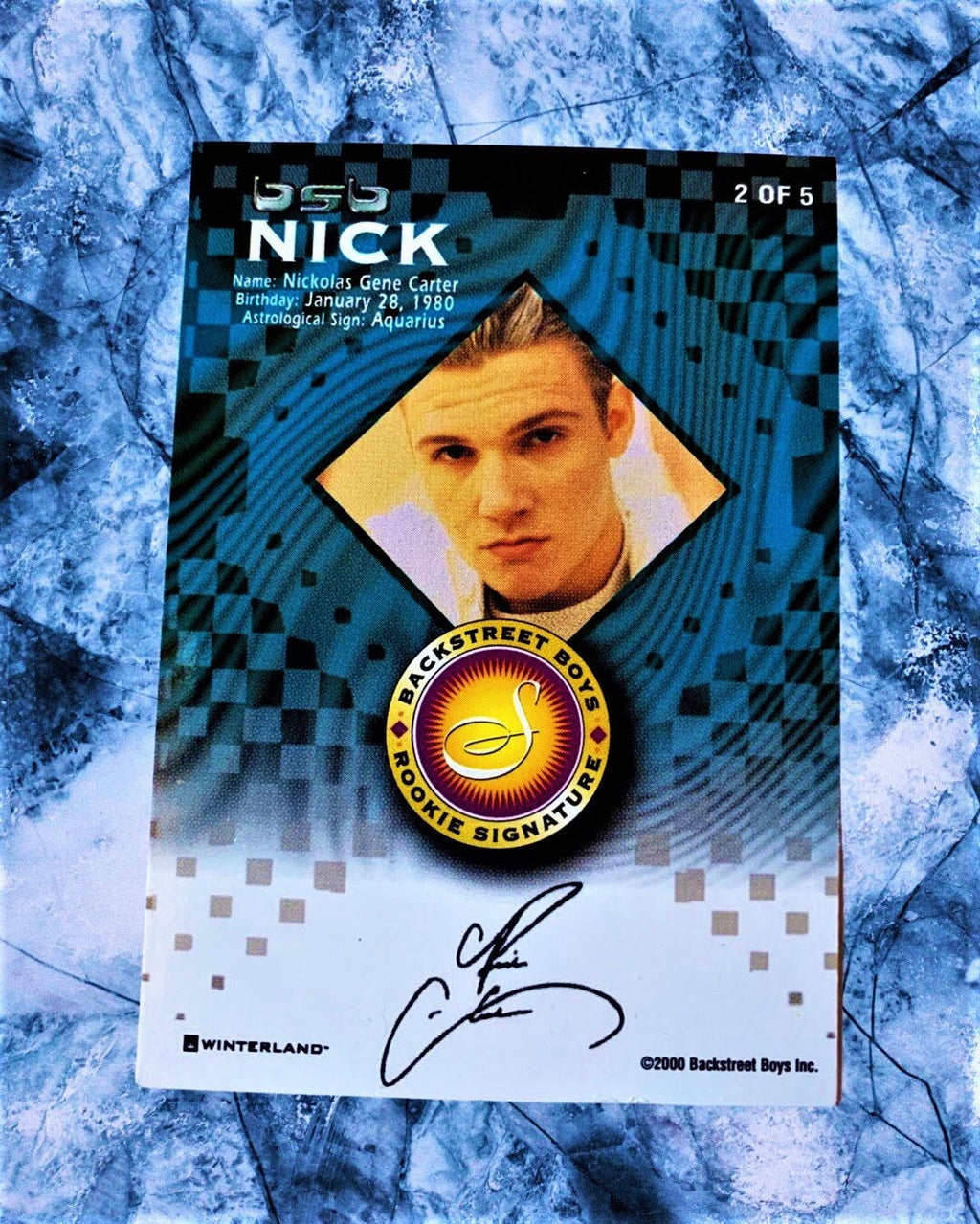 BSB Rookie Cards (Choose a Backstreet Boys Card)