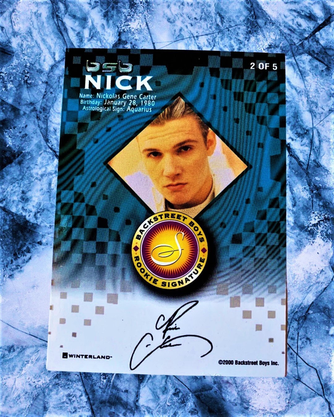 BSB Rookie Cards (Choose a Backstreet Boys Card)
