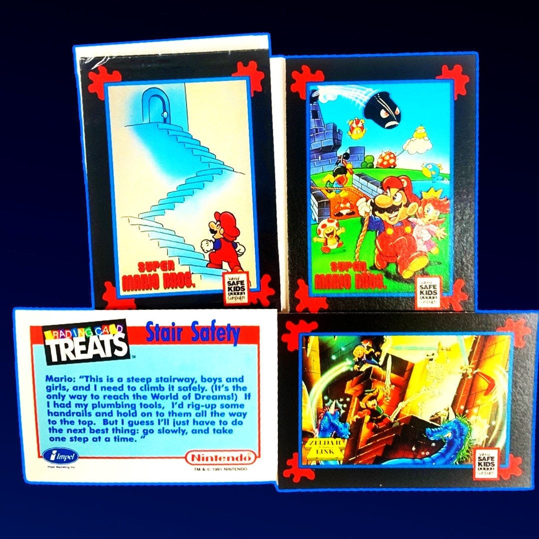 Two Packs - Choose 1991 Super Mario, Zelda, Inspector Gadget Archie & More!