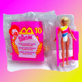 Super Gymnast Barbie 1999 Toy (Cake Topper, Birthday Gift)