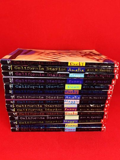 California Diaries 15 Book Complete Set Baby-sitters Club