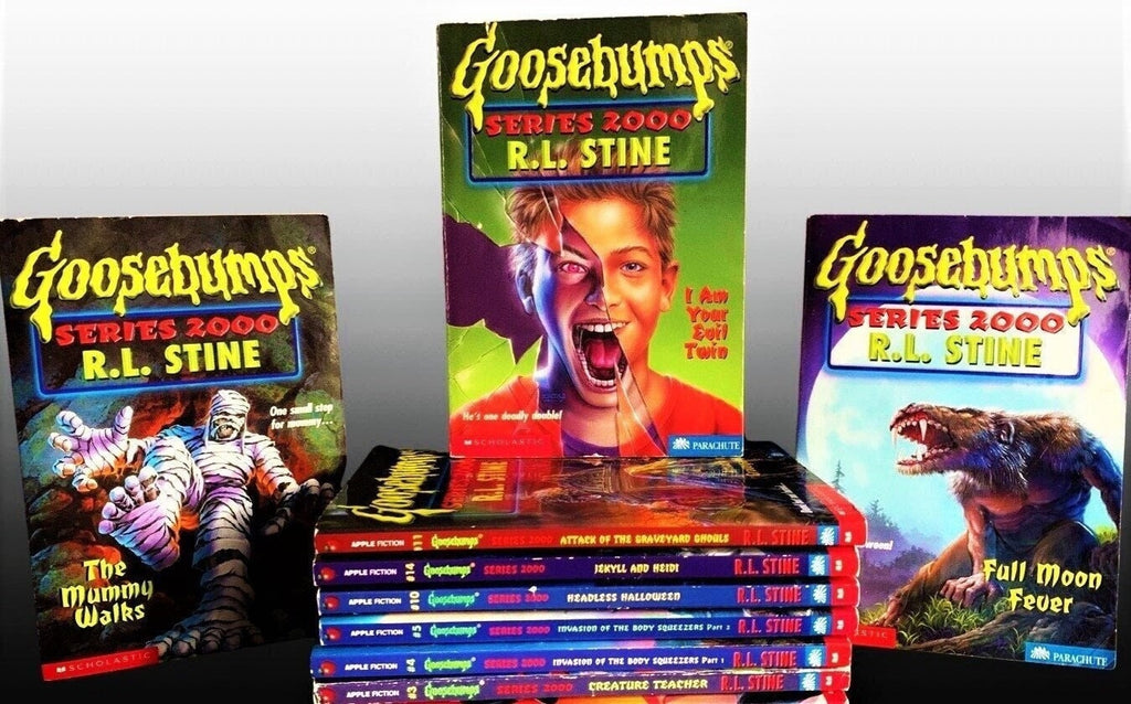 SERIES 2000 GOOSEBUMPS Paperbacks You Choose the Scare! R.L Stine's Retro Books, Kids Horror, Throwback, 90s