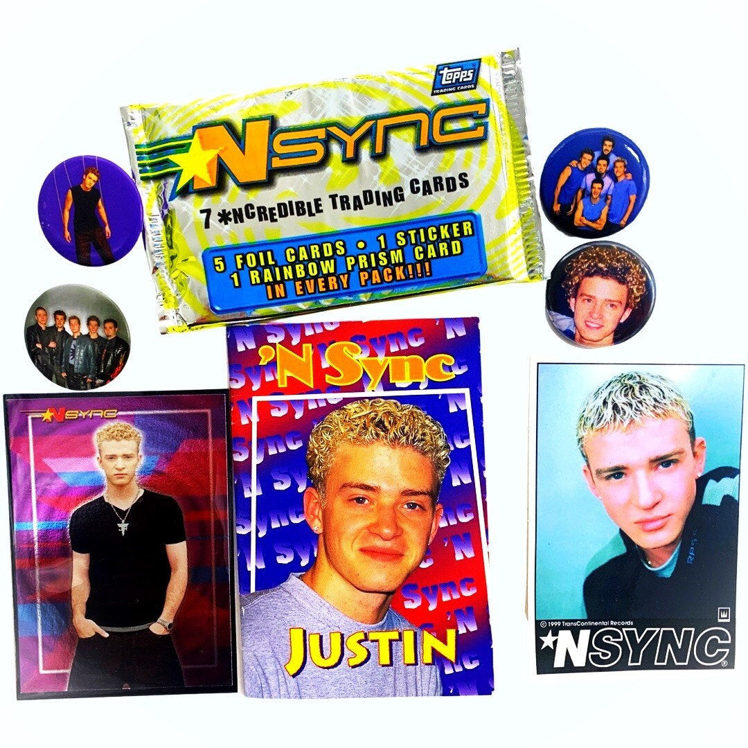 NSYNC Mini Justin Fan Gift Set, Nostalgia, Justin Timberlake, *NSYNC