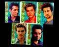 NSYNC 5 Trading Sticker Card Set