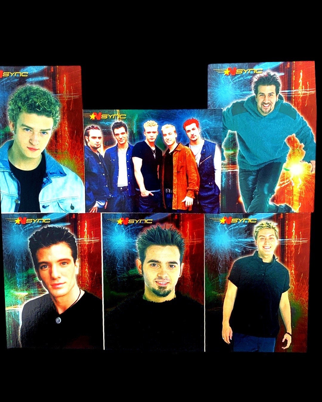 NSYNC 6 Trading Card Set, Stocking Stuffers, NSYNC, Justin Timberlake
