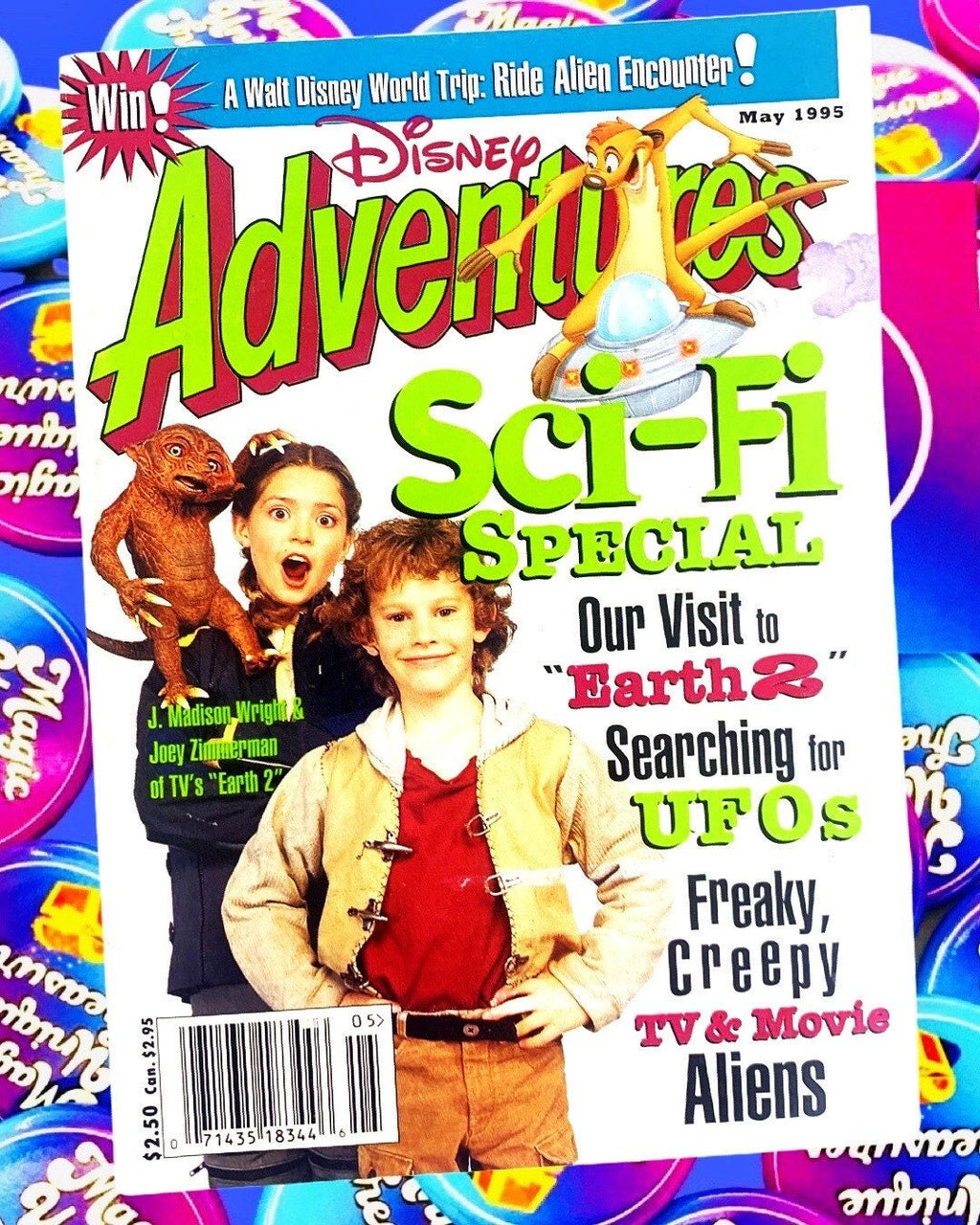 Sci-Fi Issue May 1995 Disney Adventures Magazine