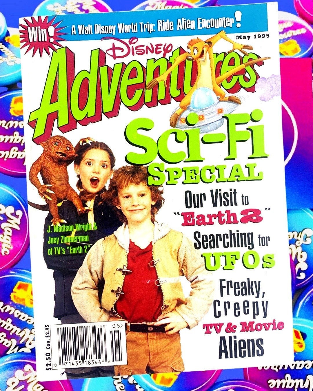 Sci-Fi Issue May 1995 Disney Adventures Magazine