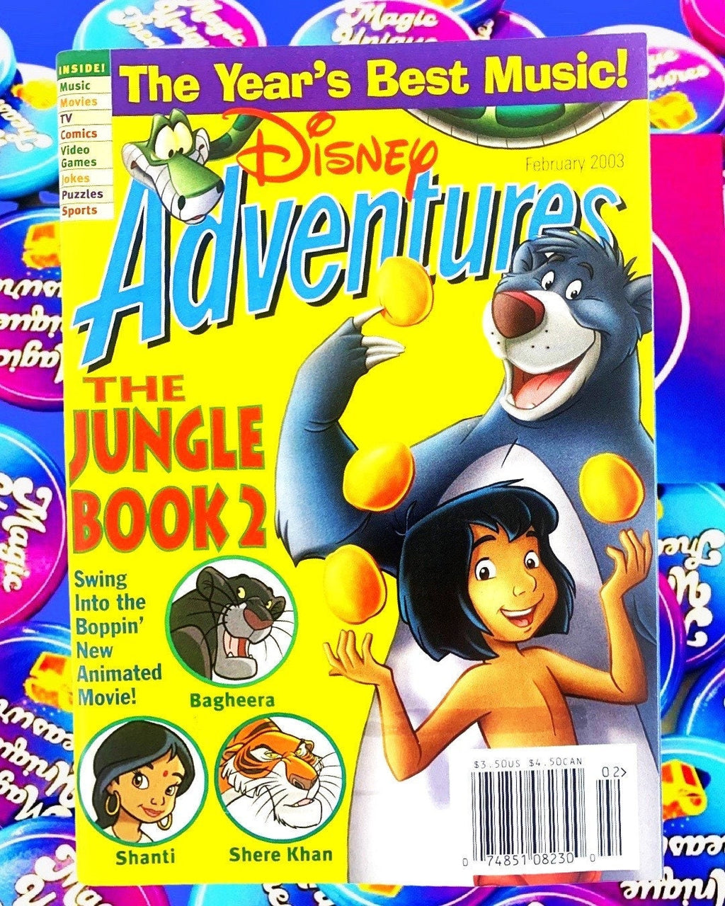 Jungle Book 2 February 2003 Disney Adventures Magazine