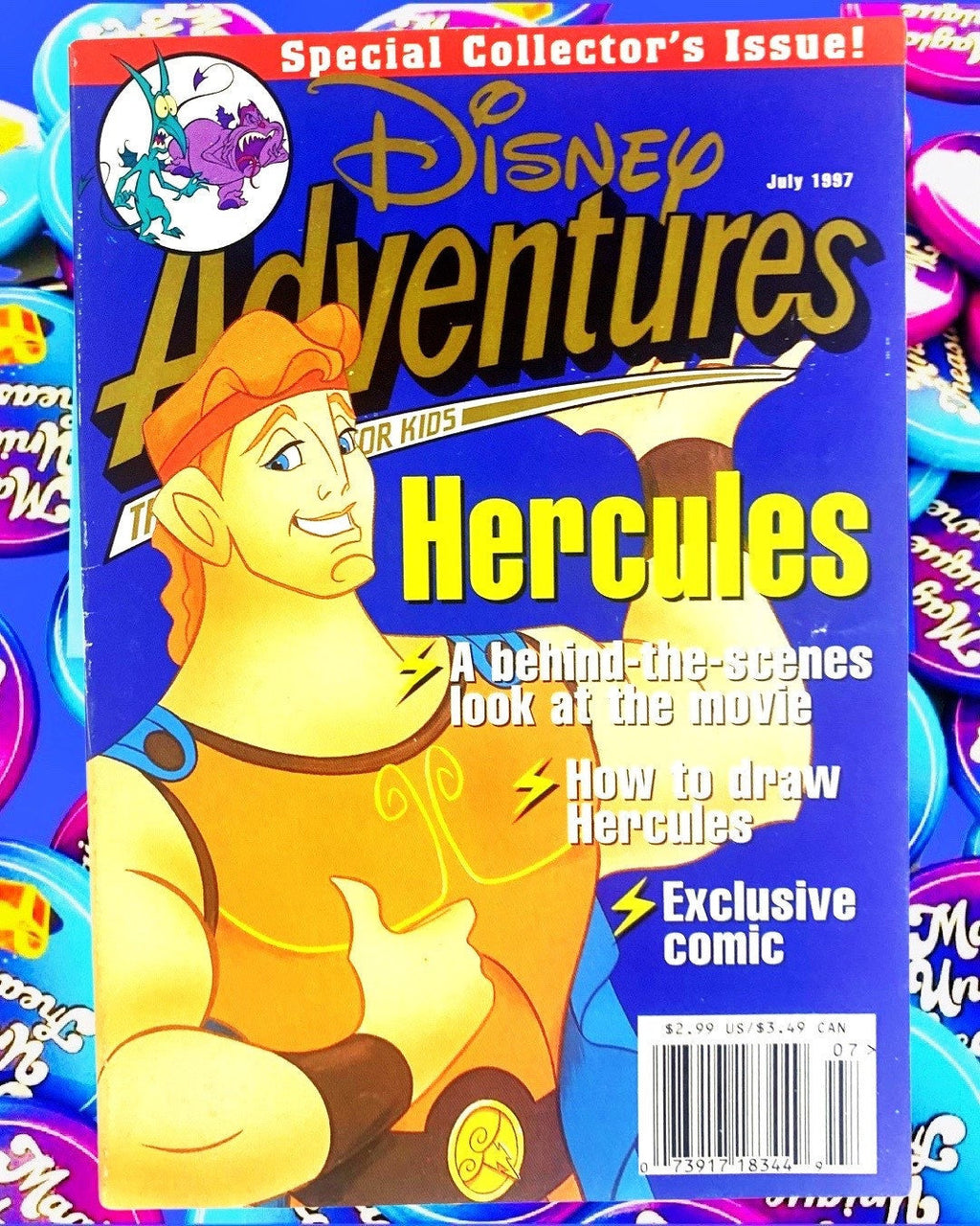 Hercules 1997 Disney Adventures Magazine