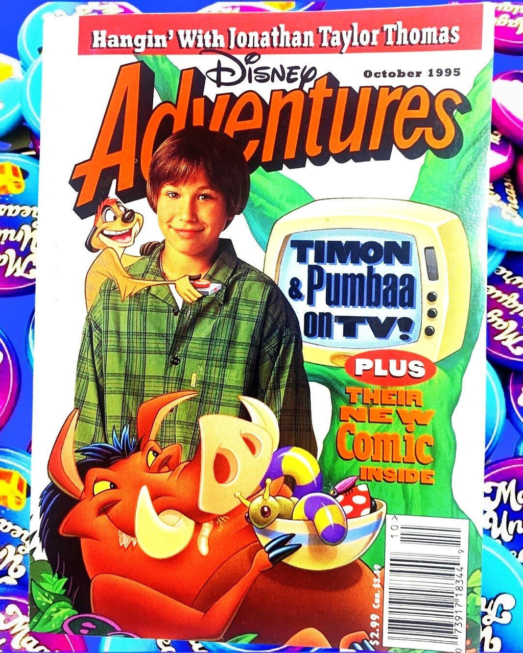 Lion King JTT 1995 Disney Adventures Magazine