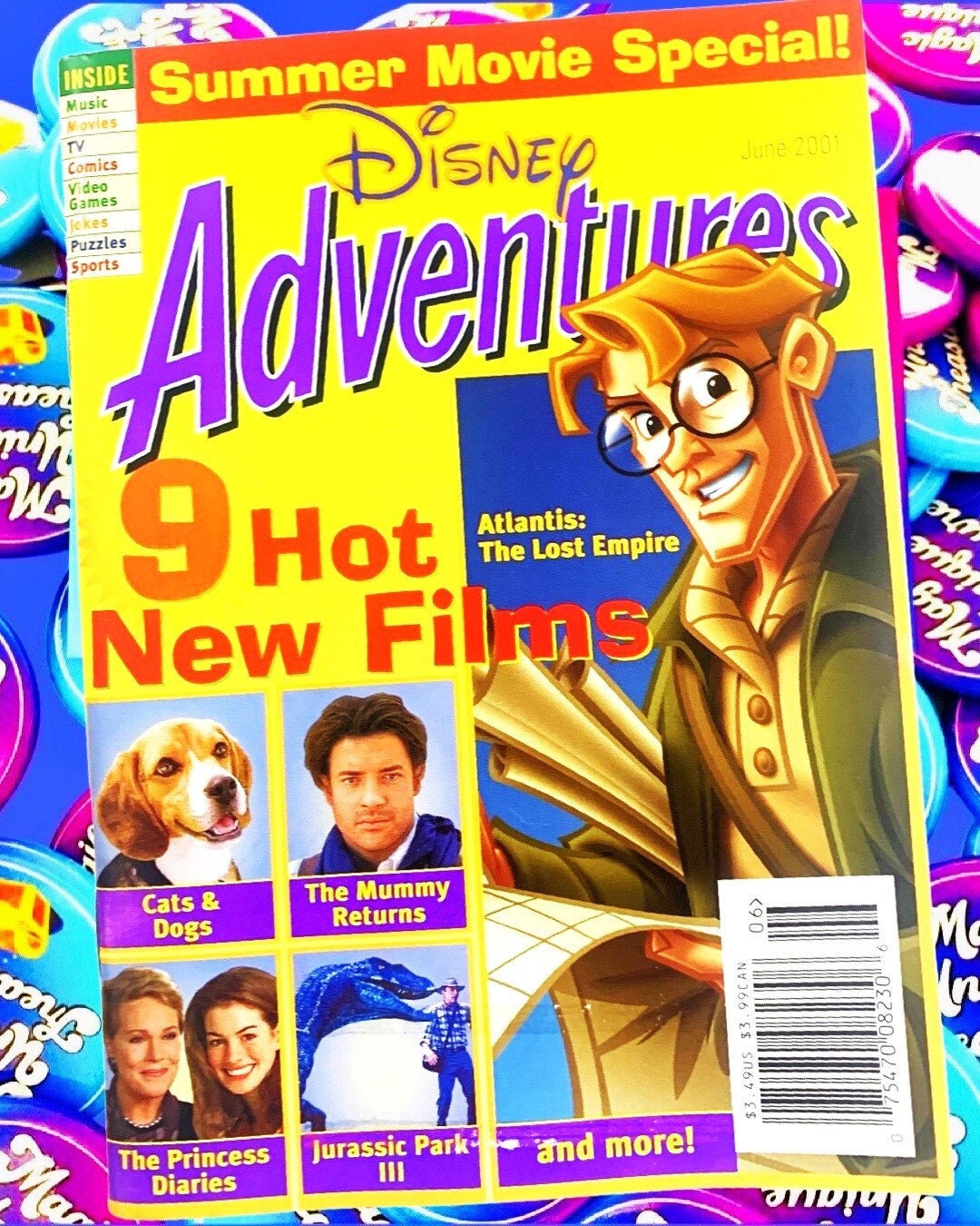 Atlantis 2001 Disney Adventure Magazine
