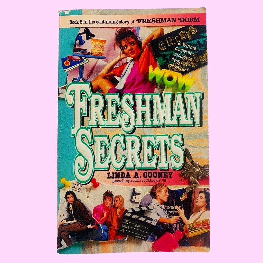 Freshman Secrets by Linda A. Cooney (1991 First edition Paperback book)