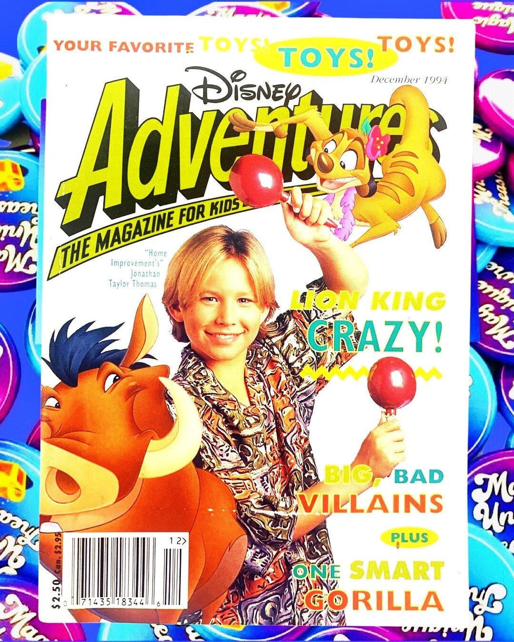 Lion King JTT 1994 Disney Adventures Magazine