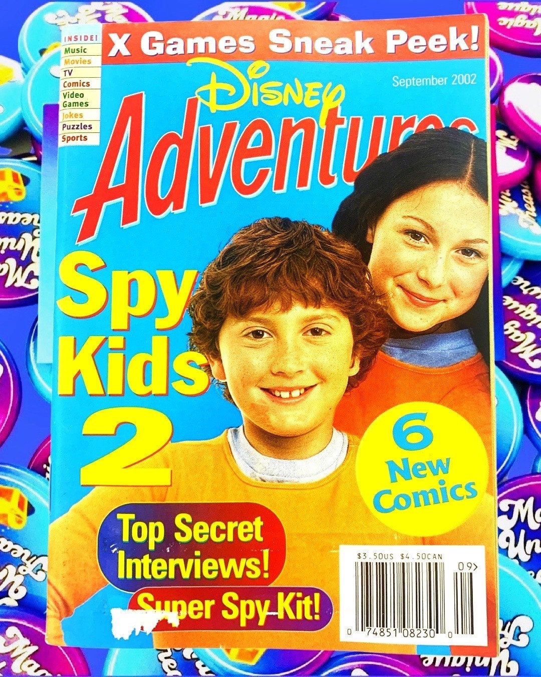 Spy Kids 2 -2002 Disney Adventures Magazine