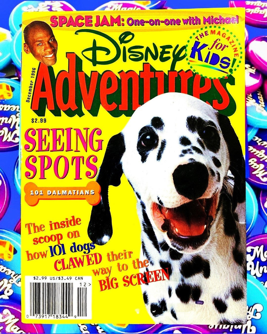101 Dalmatians 1996 Disney Adventures Magazine