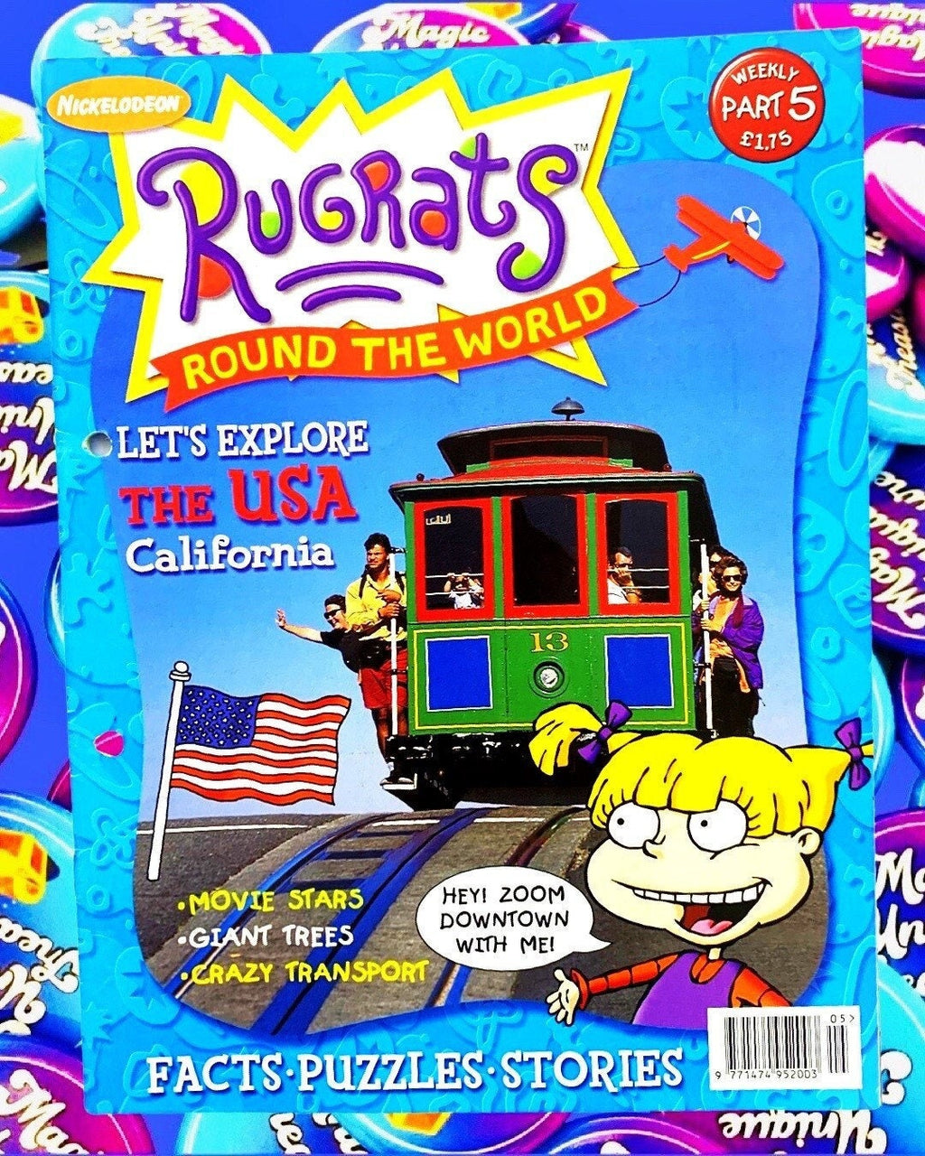 Rugrats California USA Magazine, Nickelodeon 2002 Issue