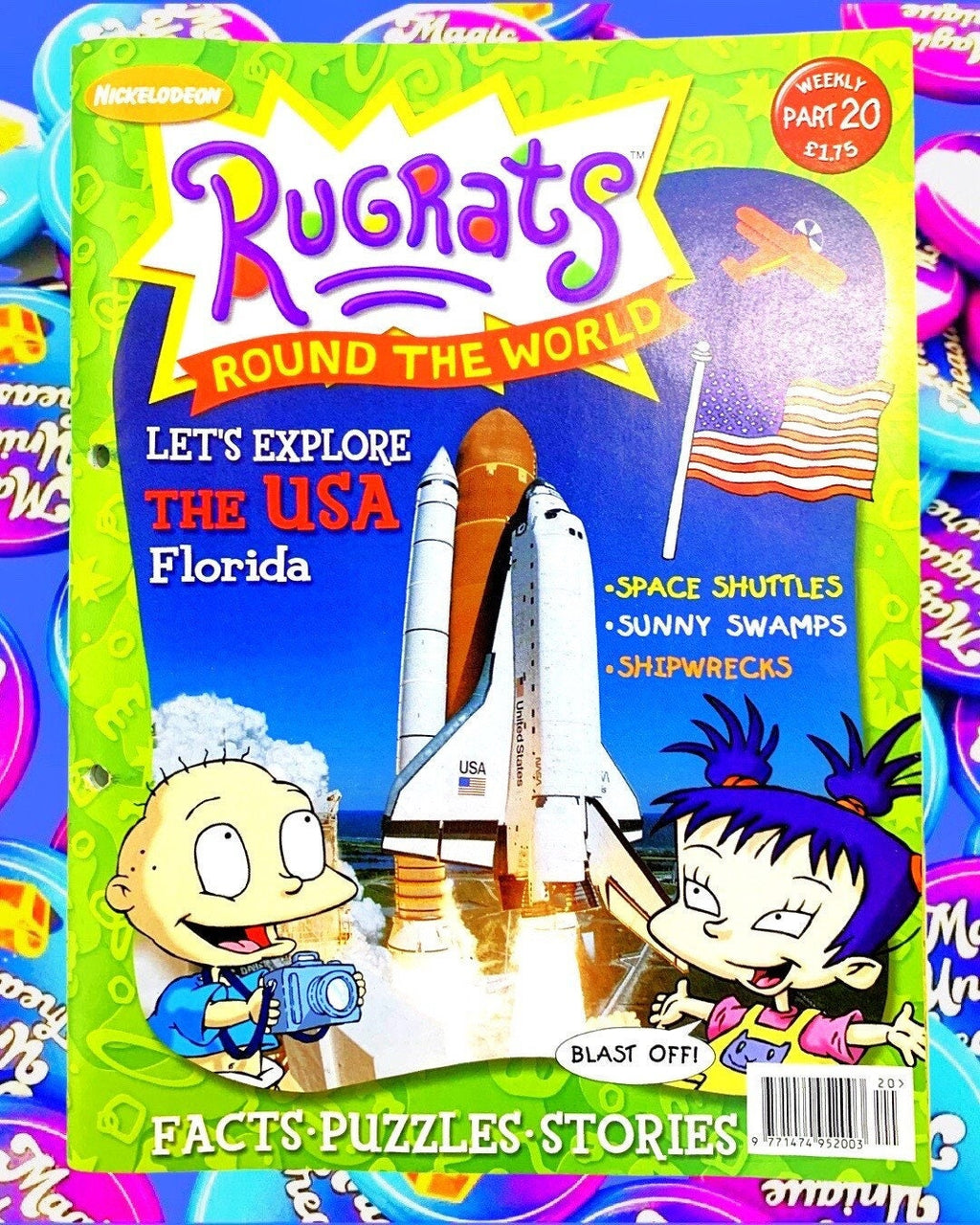 Rugrats Florida USA Magazine, Nickelodeon 2002 Issue, Nostalgia