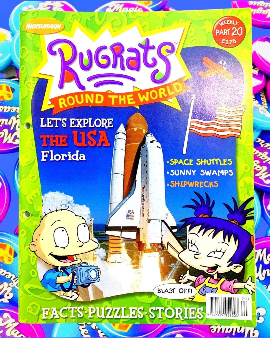 Rugrats Florida USA Magazine, Nickelodeon 2002 Issue, Nostalgia