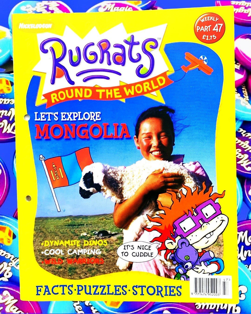 Rugrats Mongolia Magazine, Nickelodeon 2002 Issue