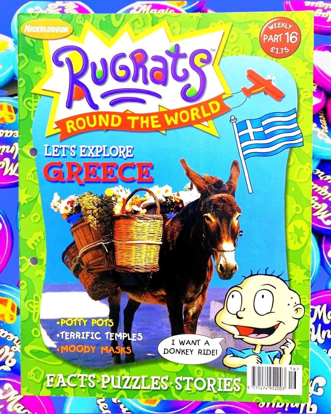 Rugrats Greece Magazine, Nickelodeon 2002 Issue