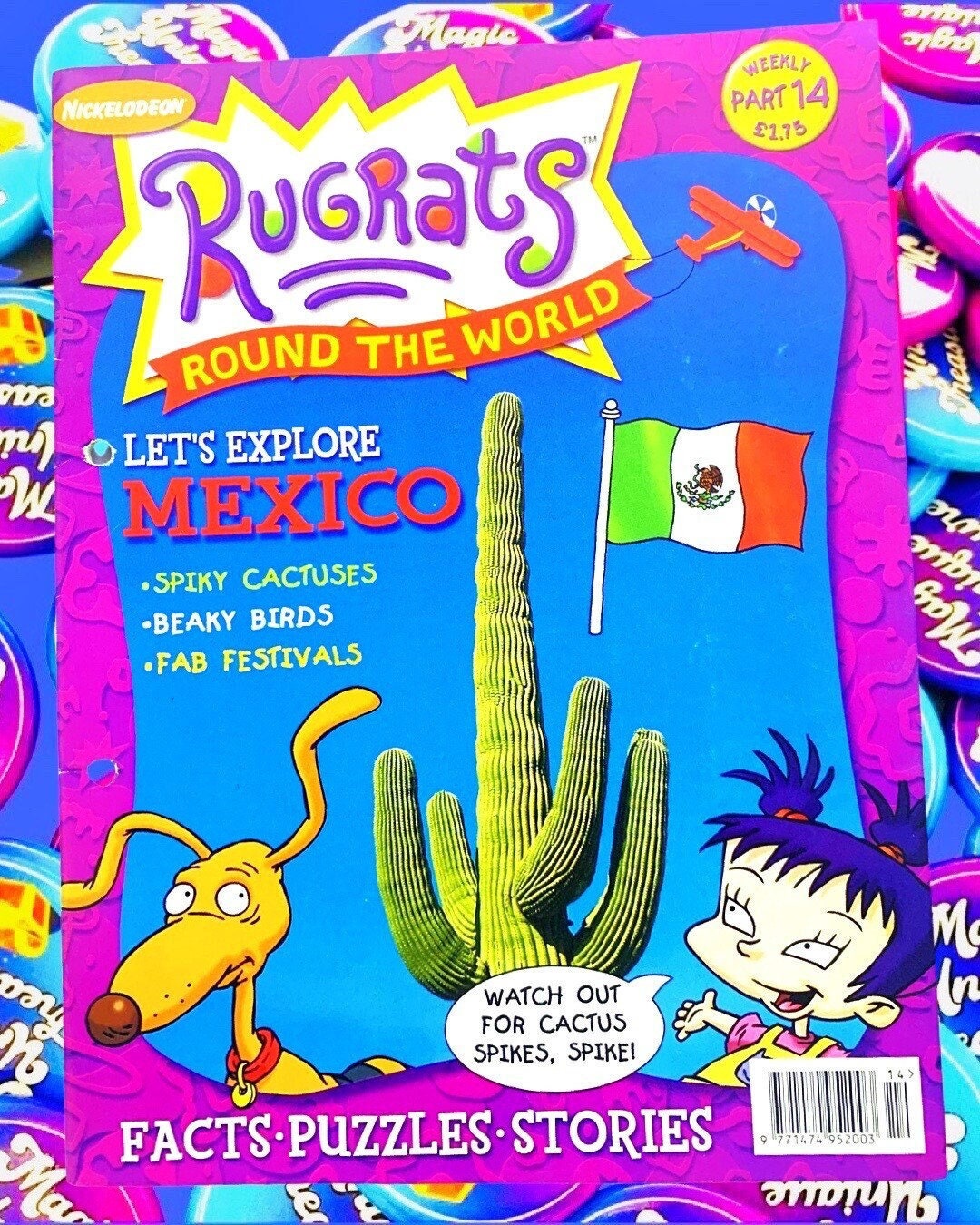 Rugrats Mexico Magazine, Nickelodeon 2002 Issue, Nostalgia