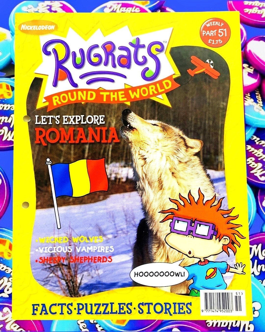 Rugrats Romania Magazine, Nickelodeon 2002 Issue, Nostalgia