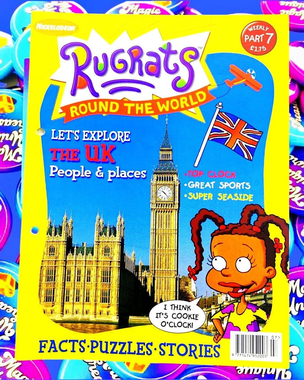 Rugrats United Kingdom Magazine, Nickelodeon 2002 Issue