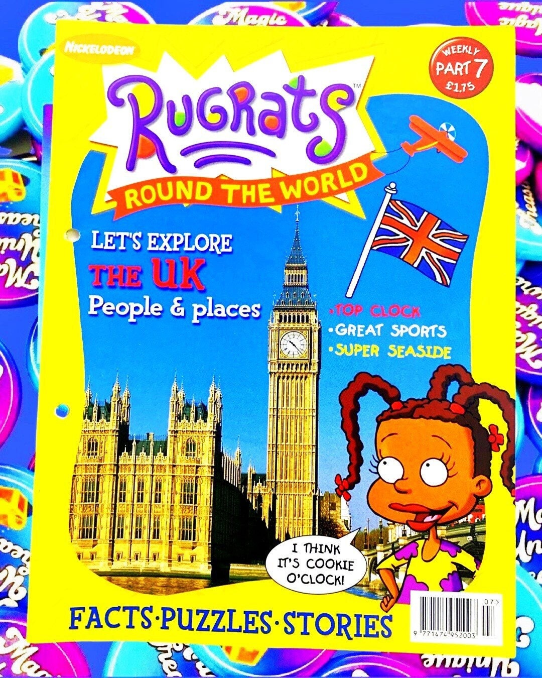 Rugrats United Kingdom Magazine, Nickelodeon 2002 Issue
