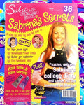 Sabrina Magazine, Issue 36, Sabrina Secrets, Sabrina the Teenage Witch TV Show, Nickleodeon, TGIF