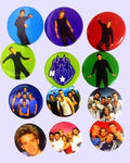 NSYNC Buttons Choose, 1.25 Inch Buttons *NSYNC, Pop Music, Nostalgia, Justin Timberlake