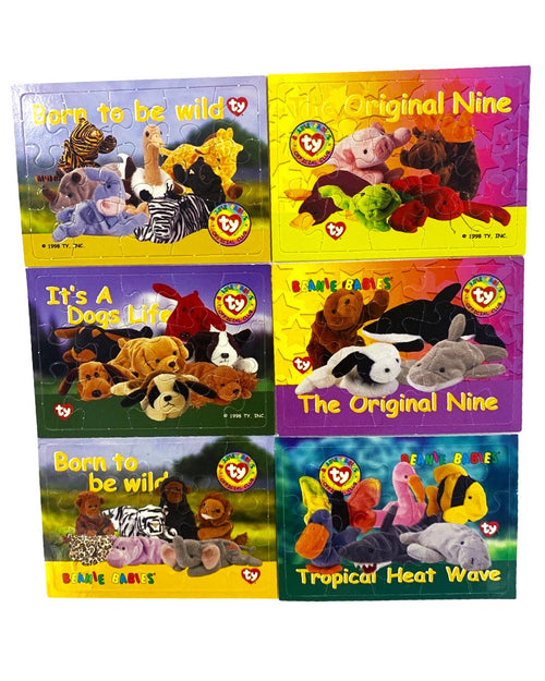 Beanie Baby Keepsake Mini Puzzle Card - Choose One (1998), Stocking Stuffers, Trading Cards