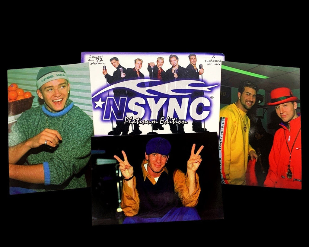 NSYNC Sealed One Photocard Pack *NSYNC, Gifts, Pop Music, Nostalgia, Justin Timberlake, Platinum Edition