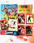 Family Matters Gift set, 90s gift, 1992 Disney pack, Disney adventure magazine, Steve Urkel, TGIF