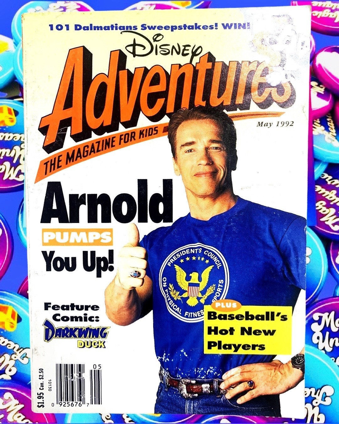 Arnold 1992 Disney Magazine