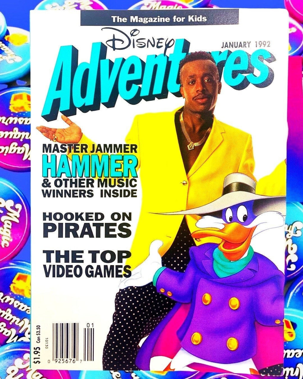 MC Hammer January 1992 Disney Adventures Magazine