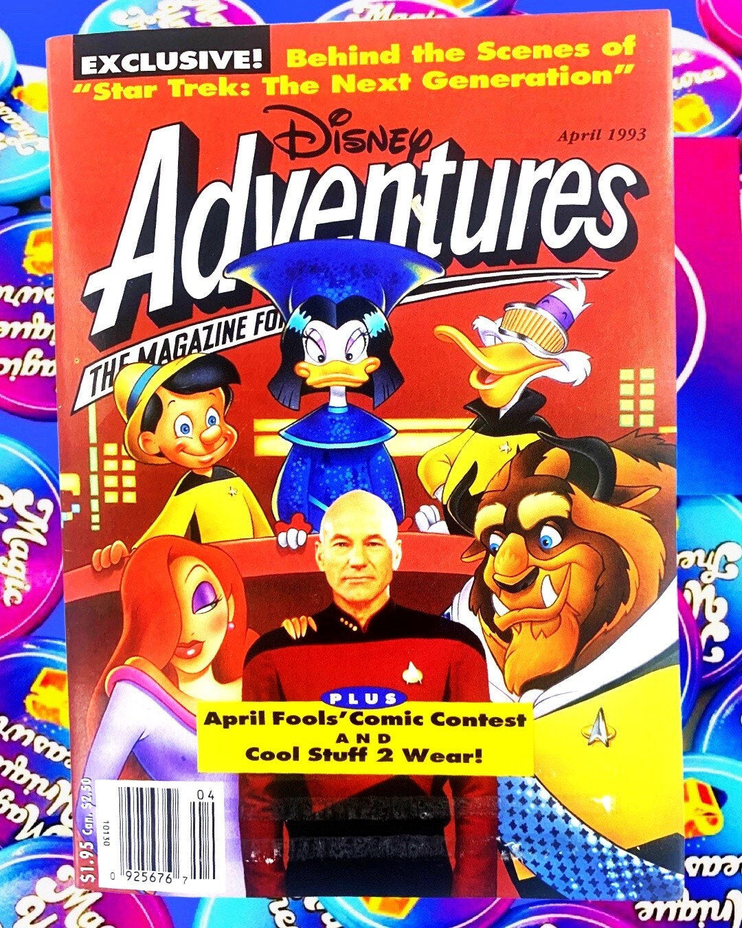 Star Trek April 1993 Disney Adventures Magazine