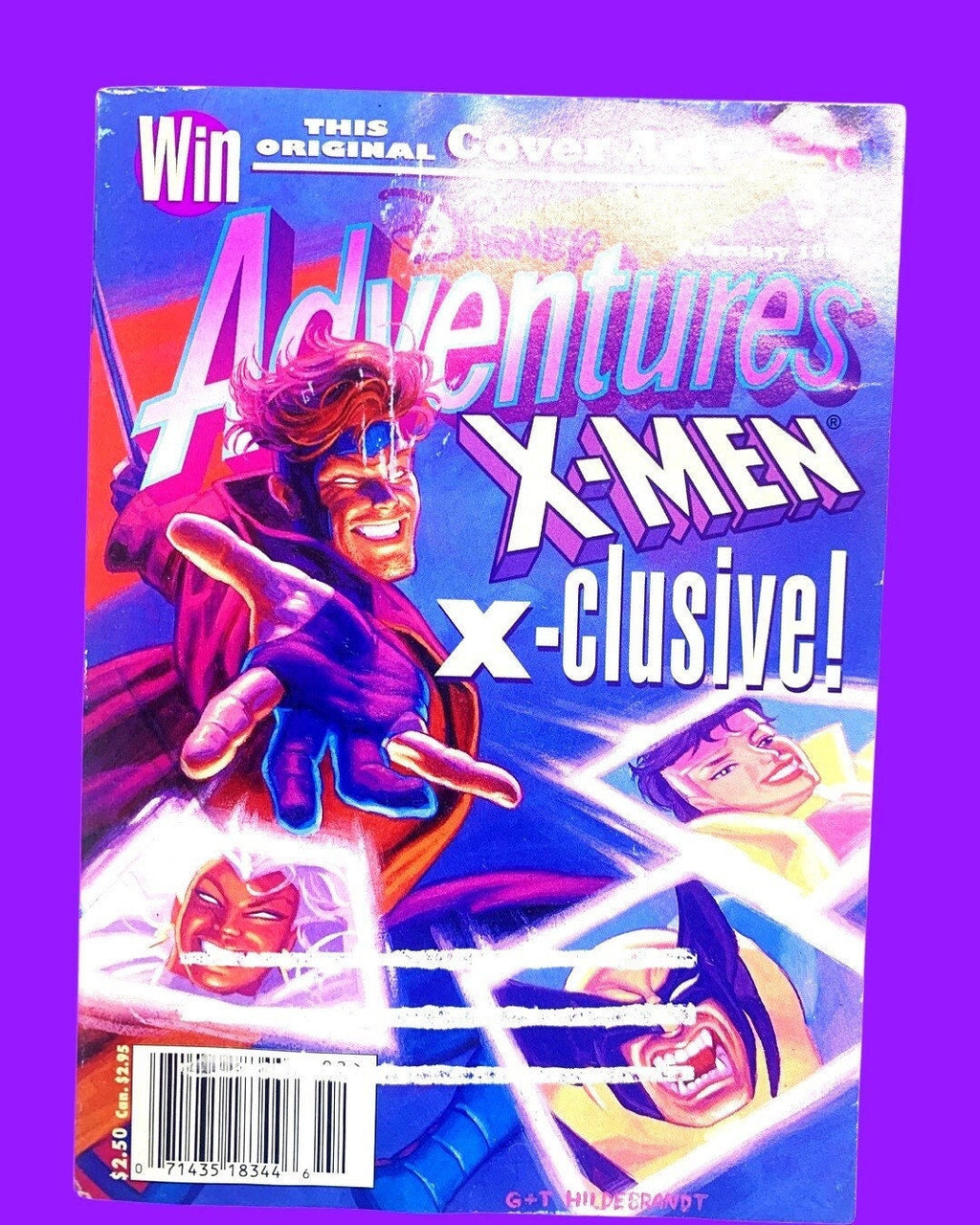 X-Men 1995 Disney Adventures Magazine