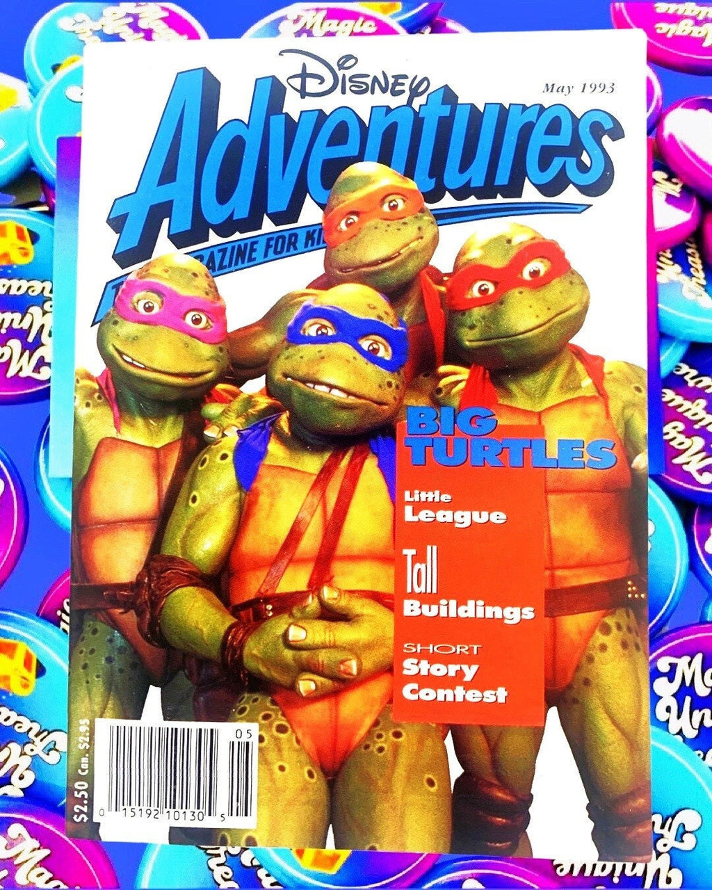 Ninja Turtles 1993 Disney Adventures Magazine