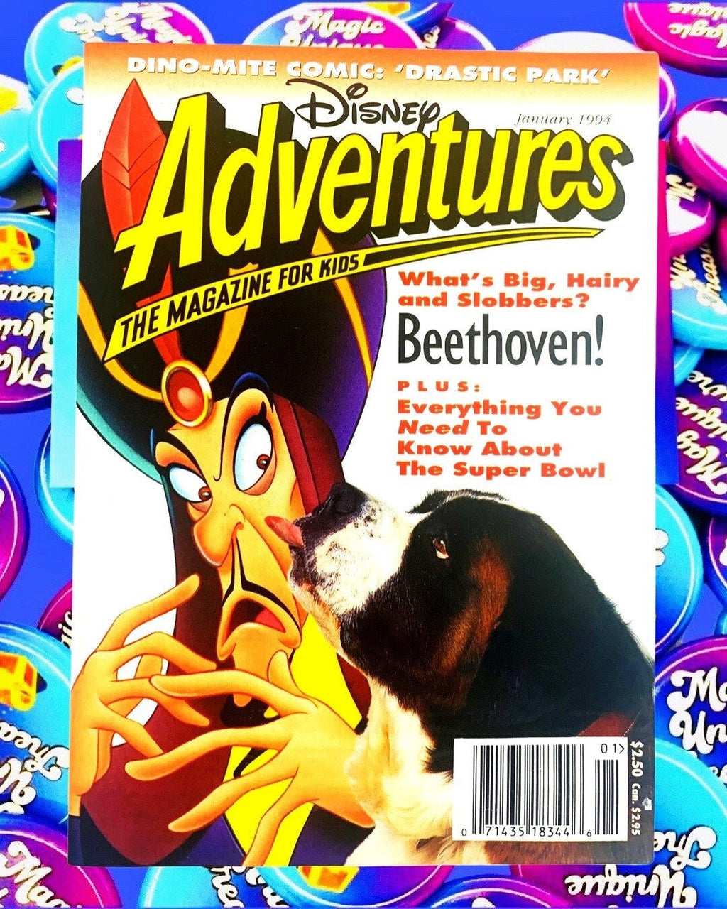 Aladdin Jafar 1994 Disney Adventures Magazine