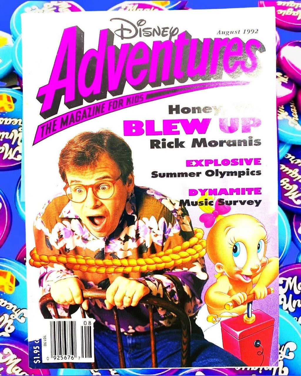 Rick Moranis 1992 Disney Adventures Magazine