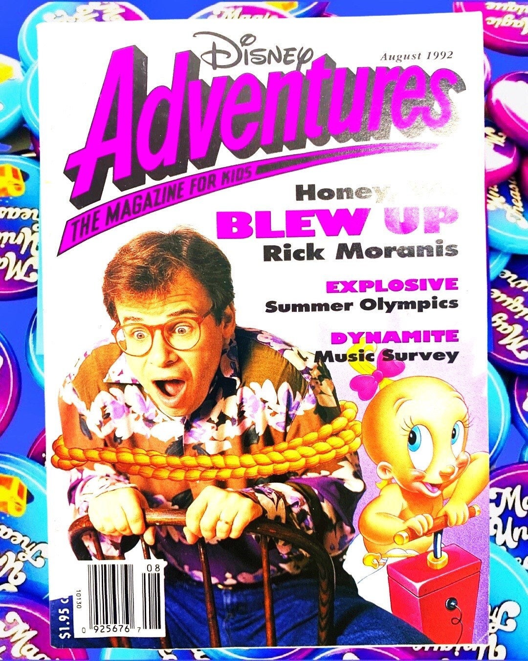 Rick Moranis 1992 Disney Adventures Magazine