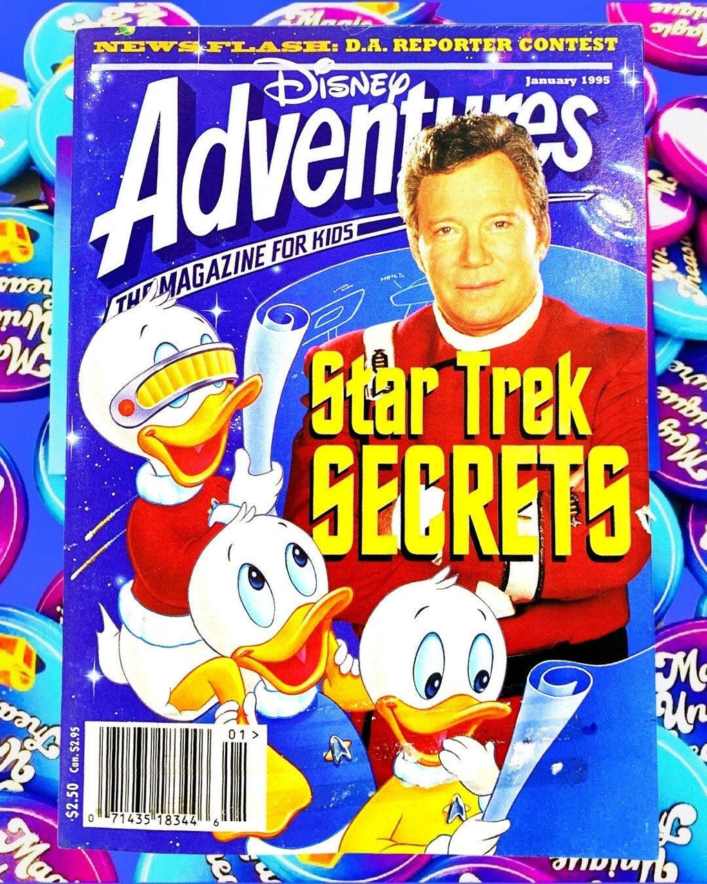 Star Trek 1995 Disney Adventures Magazine