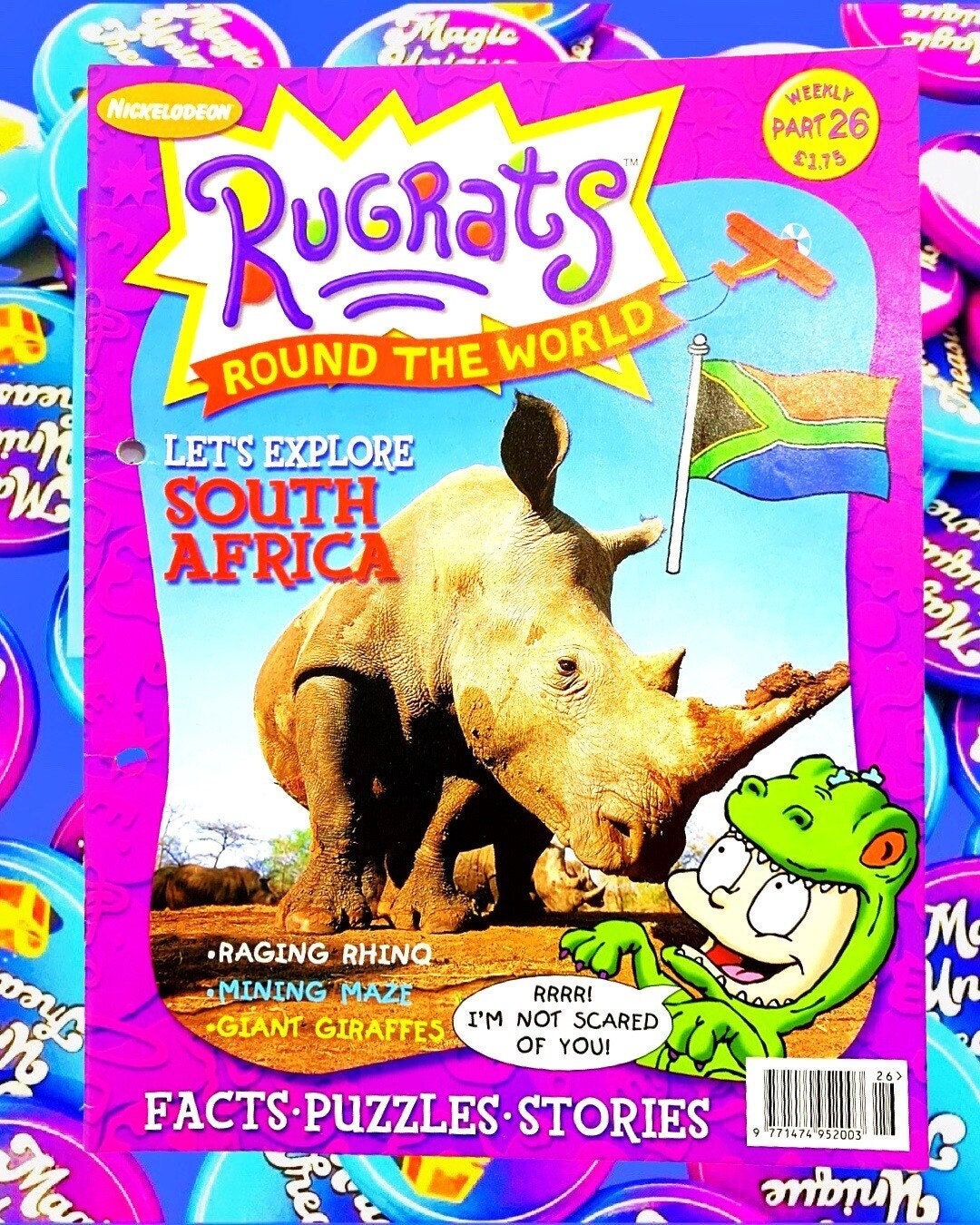Rugrats South Africa Magazine, Nickelodeon 2002 Issue
